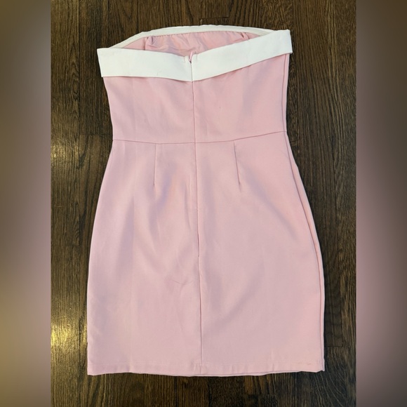 EDIKTED Priyah Contrast Fold Over Dress - Picture 3 of 3